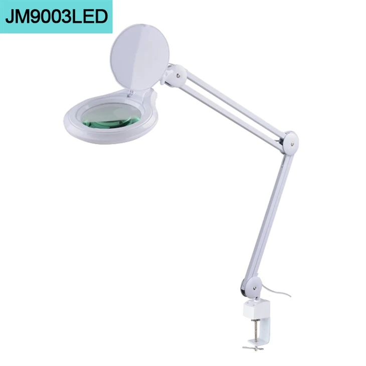 Workbench Magnifying Glass With Led Light